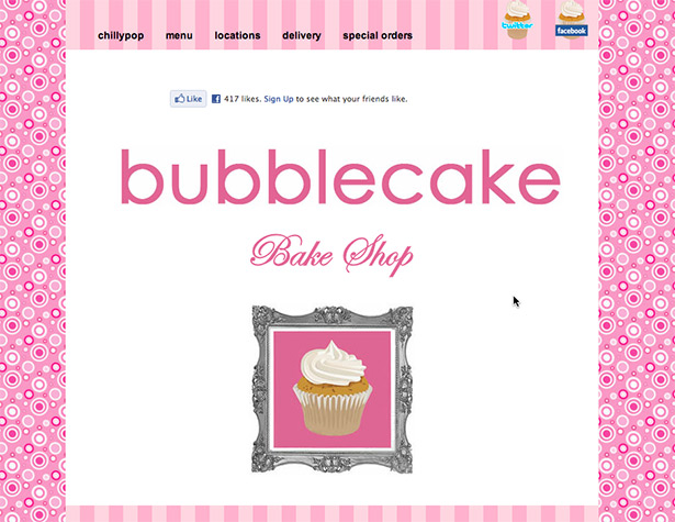 Bubblecake website