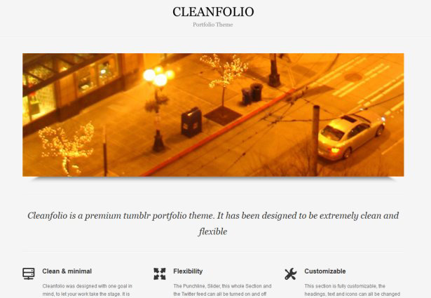 Cleanfolio