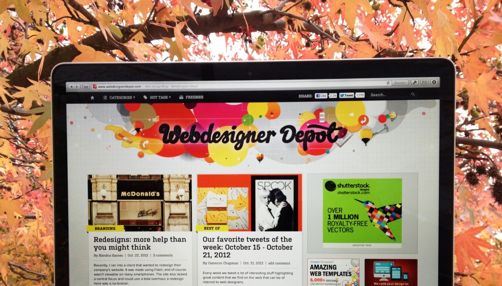 WebdesignerDepot redesigned!