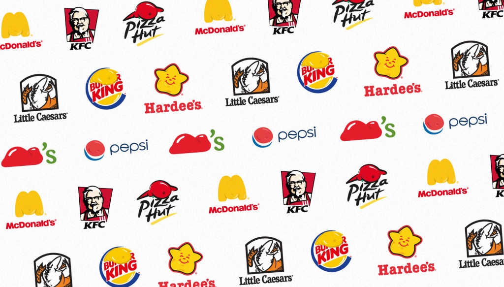 Fast food logos with a side of honesty