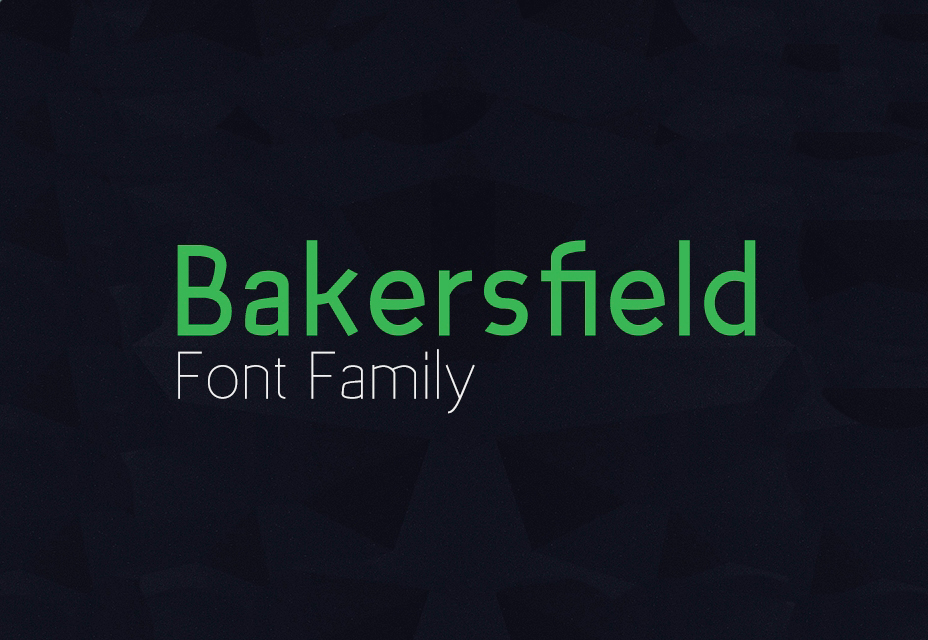 Bakersfield Font Family