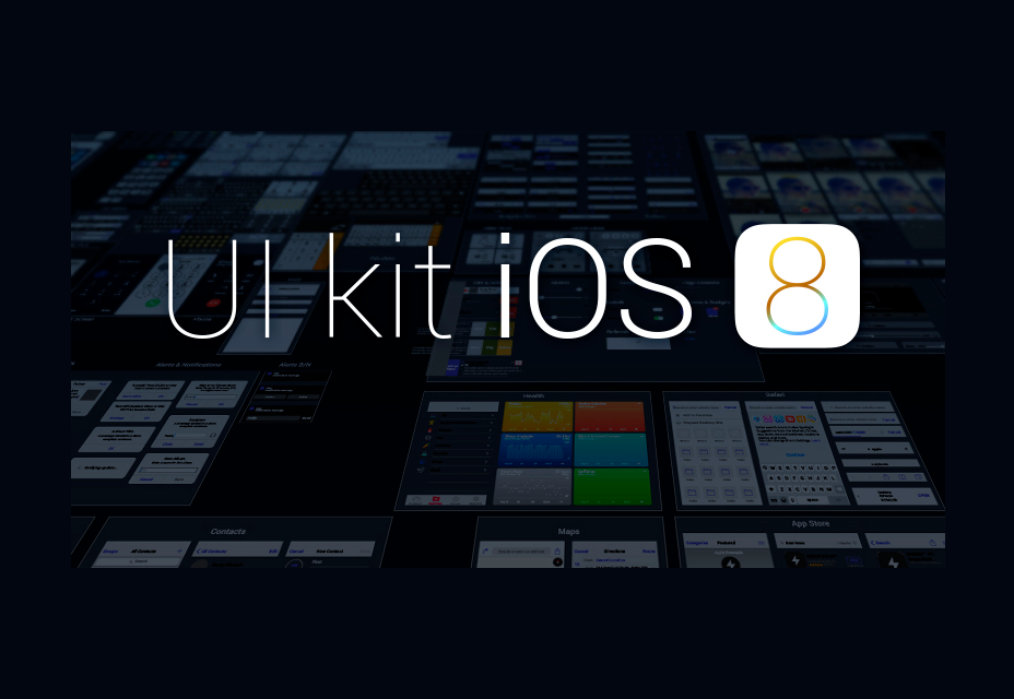 iOS 8 GUI Kit