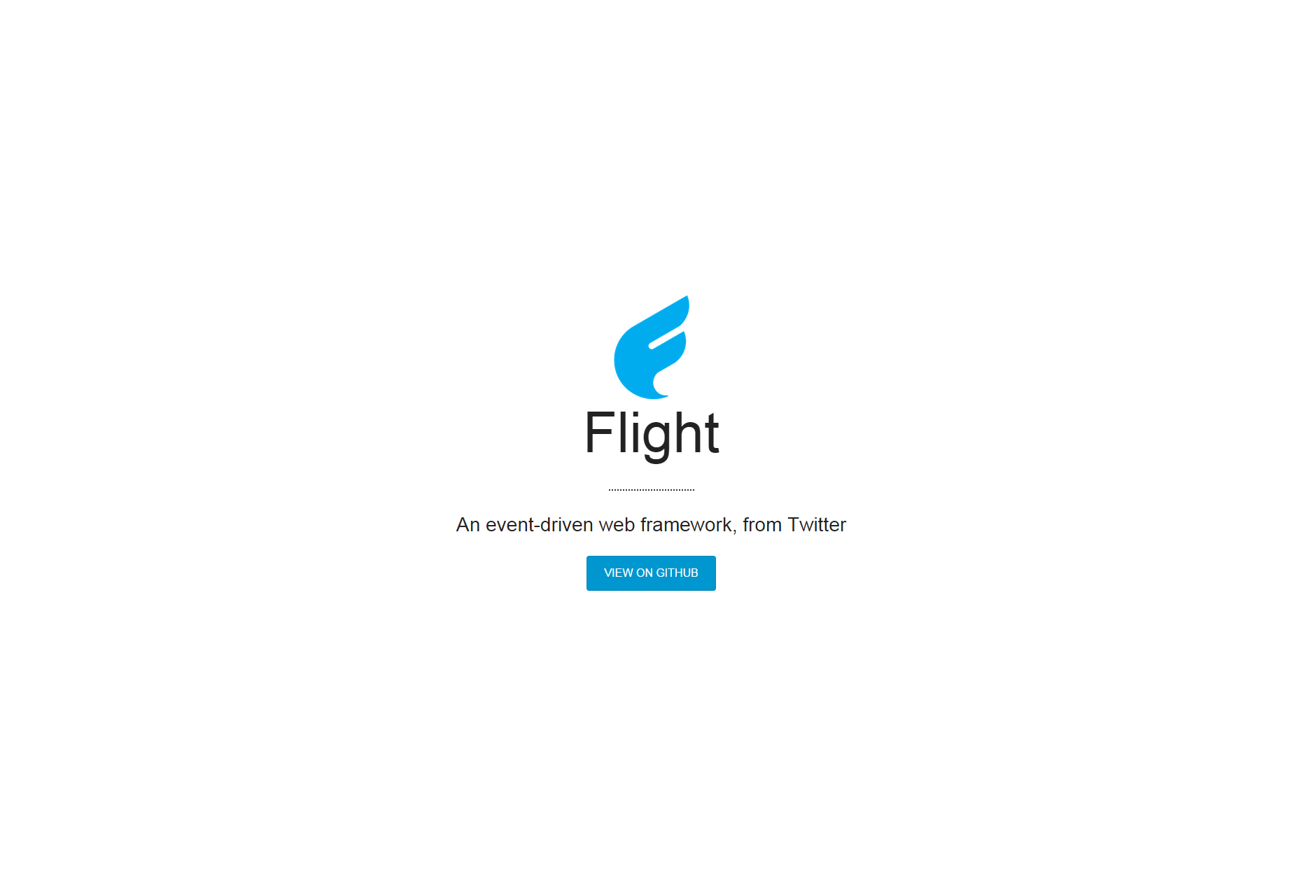 Flight: Event-driven JavaScript Framework