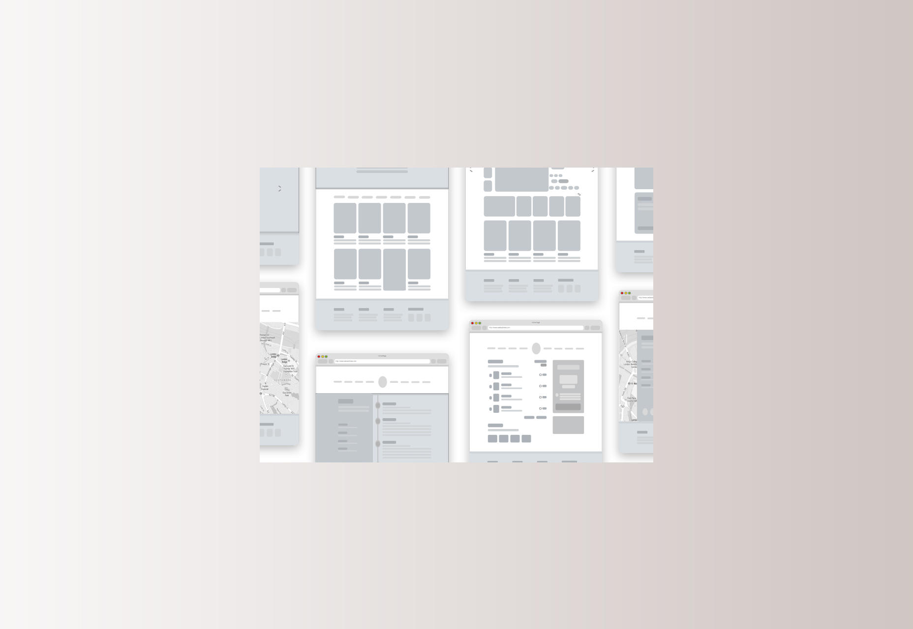 Simple Shapes Wireframe for Sketch