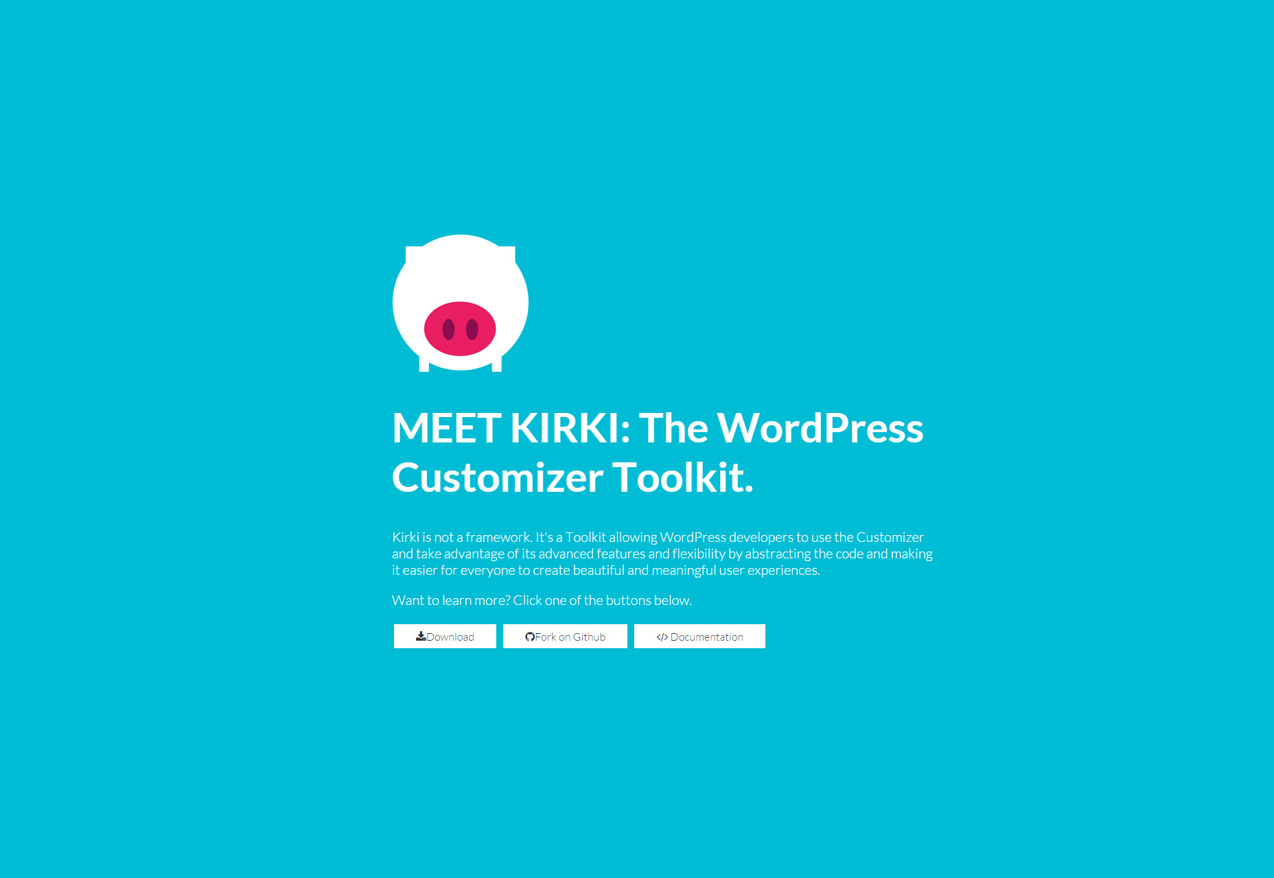 Kirki : WordPress Customizer Toolkit