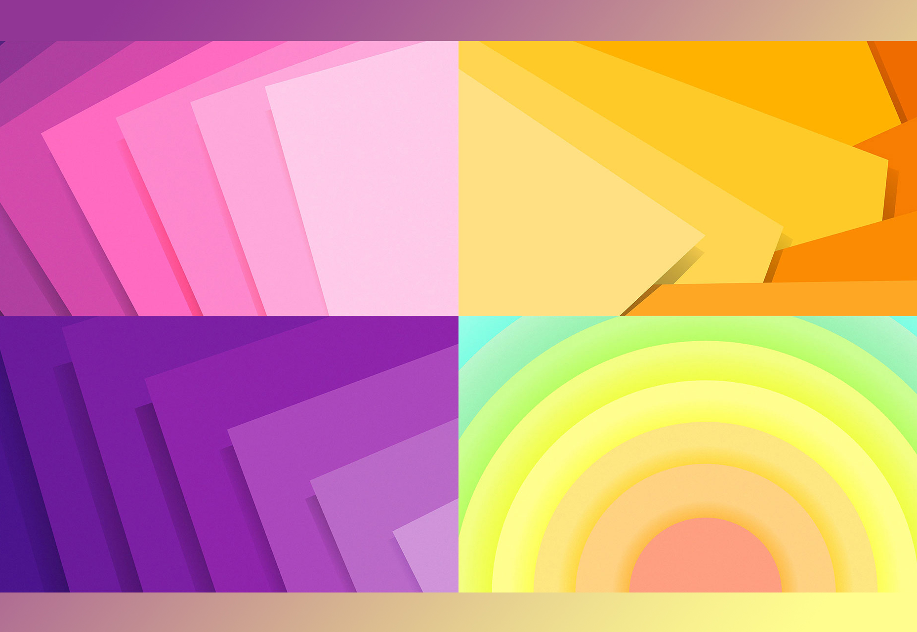 Amazing Set of 40 Material Design Backgrounds