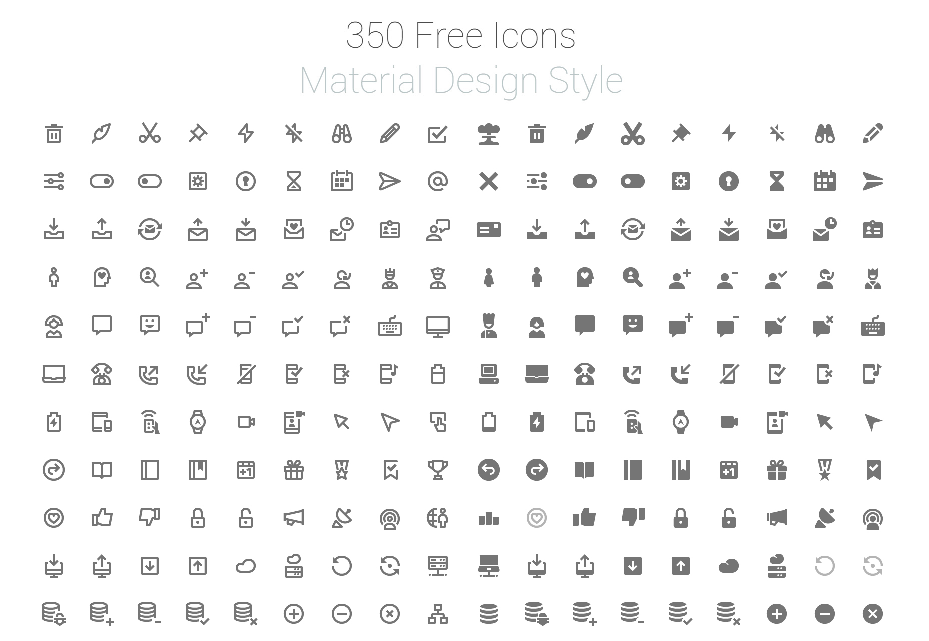 Nova: Vector Outline & Solid Icons Pack