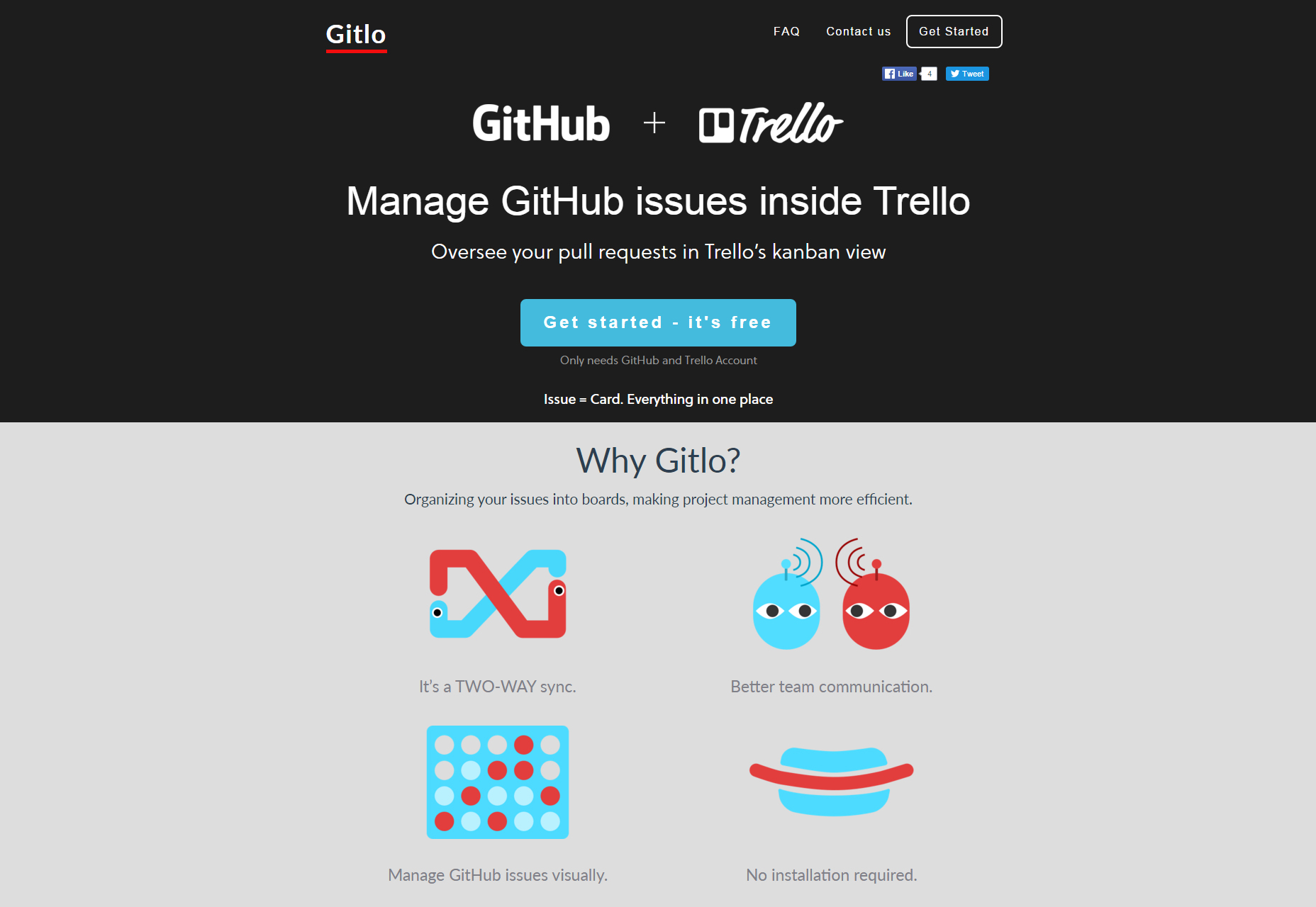Gitlo: Easier Project Task Management Visualization