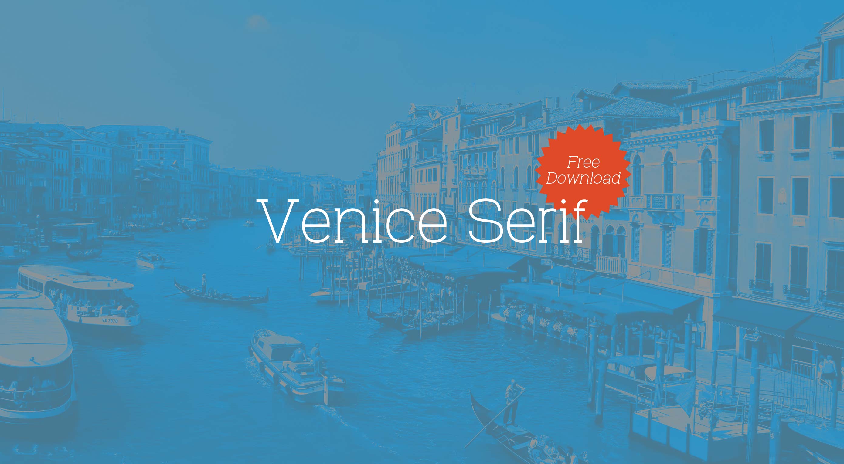 Free download: Venice Serif font