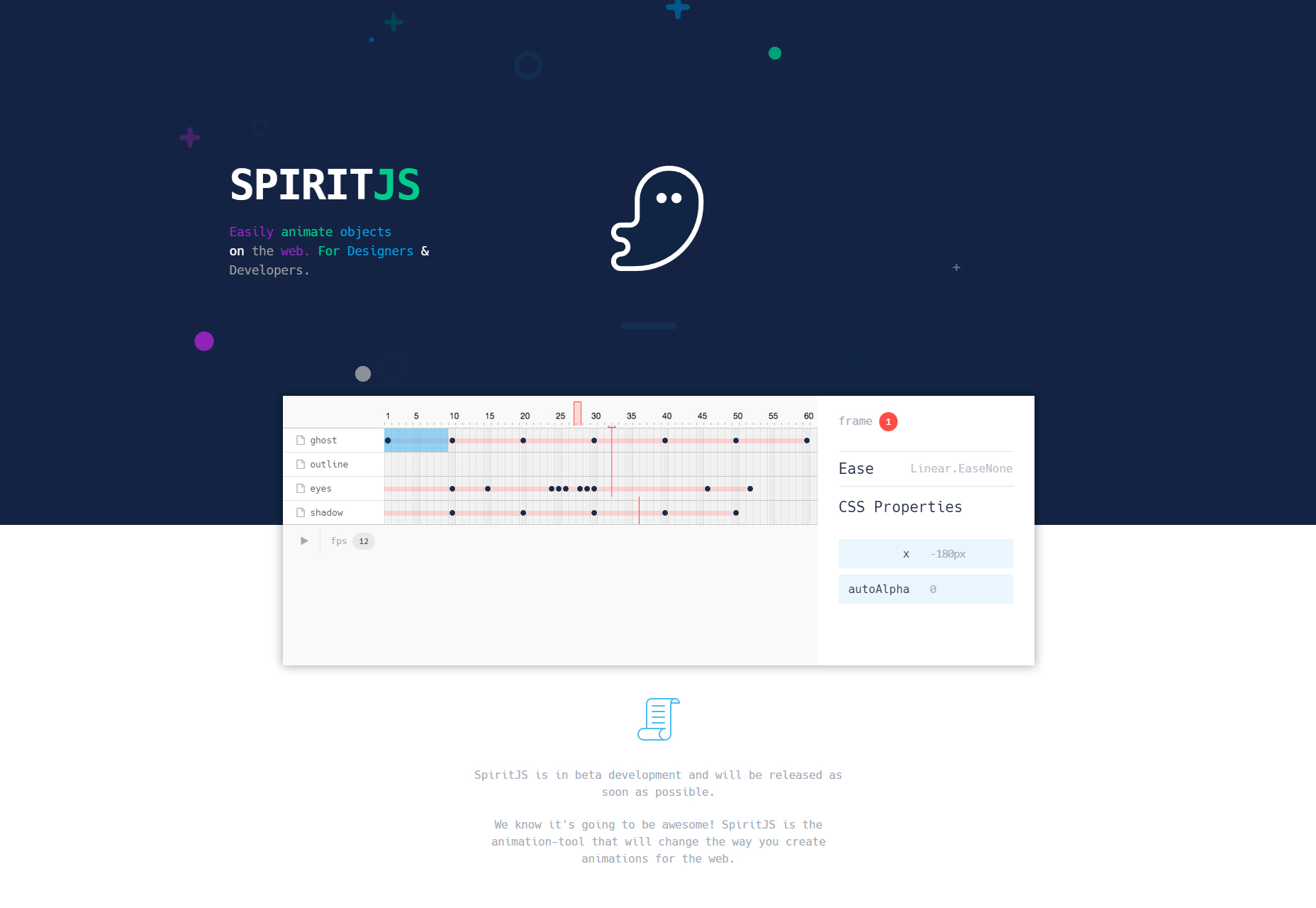 SpiritJS: Easy Web Object Animation