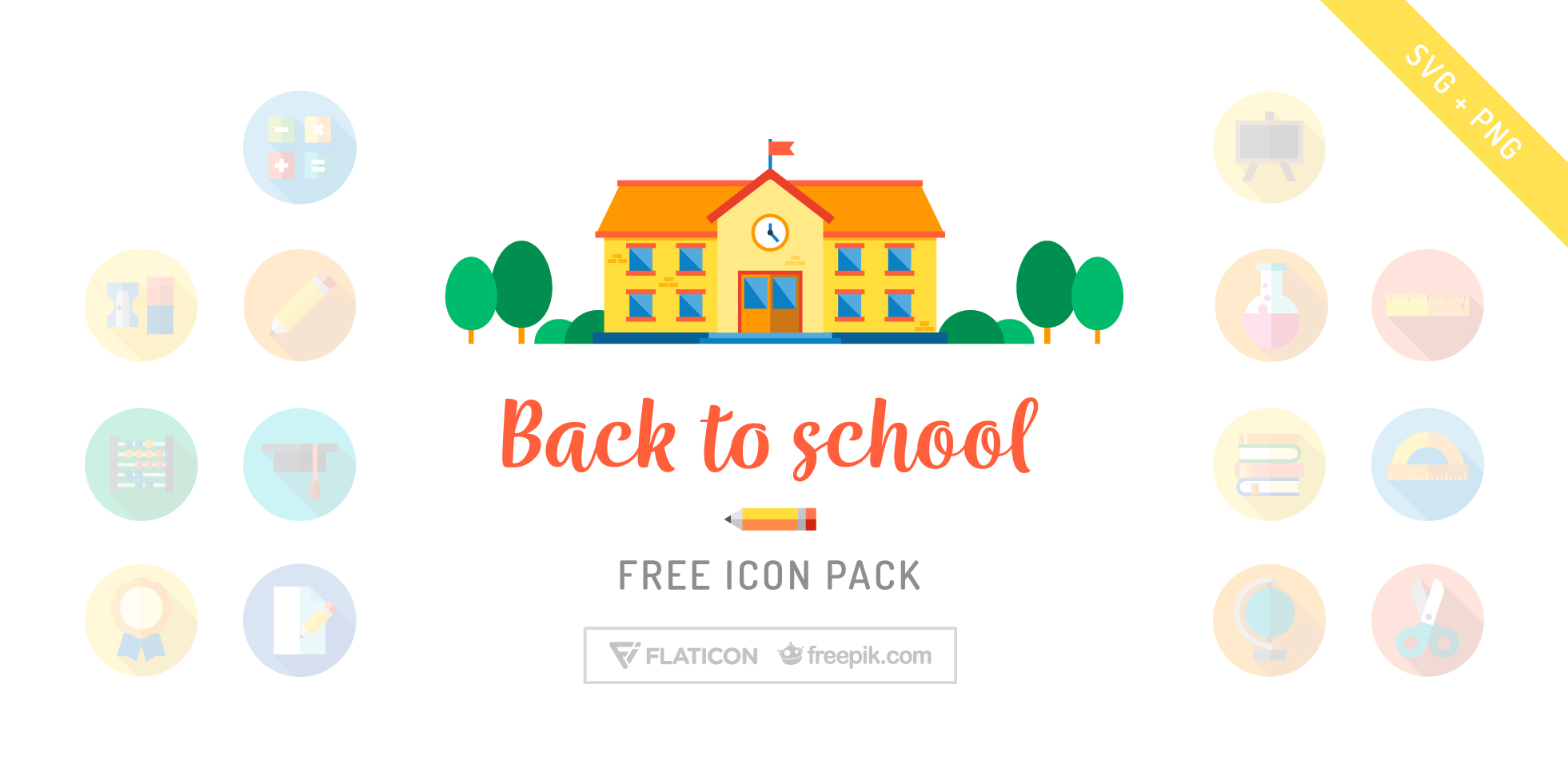 Free Download: Back to School Icons