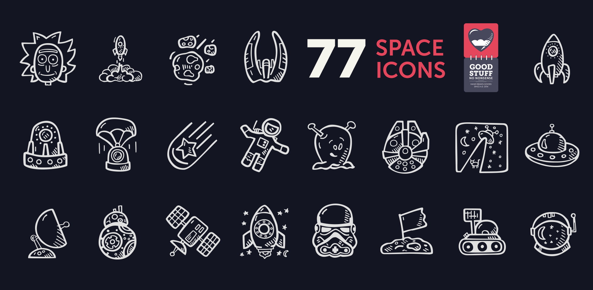 Free Download: Space Icons