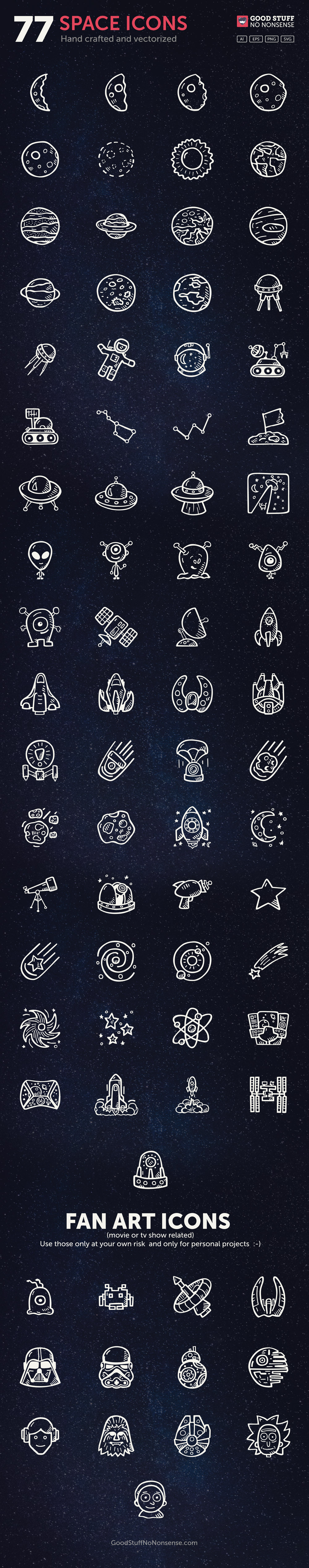 space-icons-hand-drawn-icons-basic-full