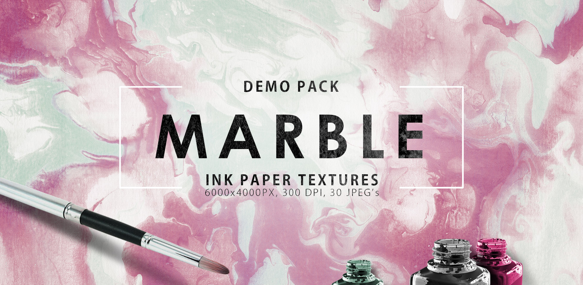 Free Download: Marble Ink Paper Textures