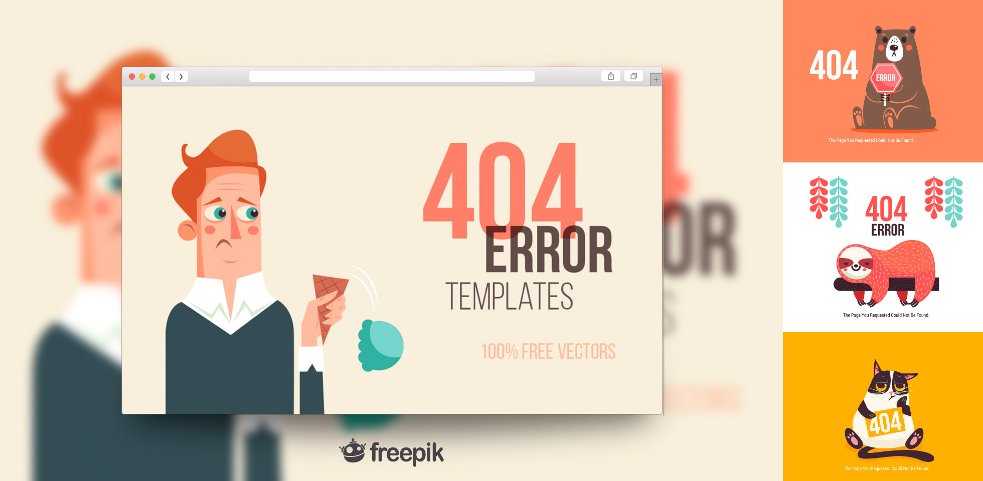 Free Download: 404 Error Templates