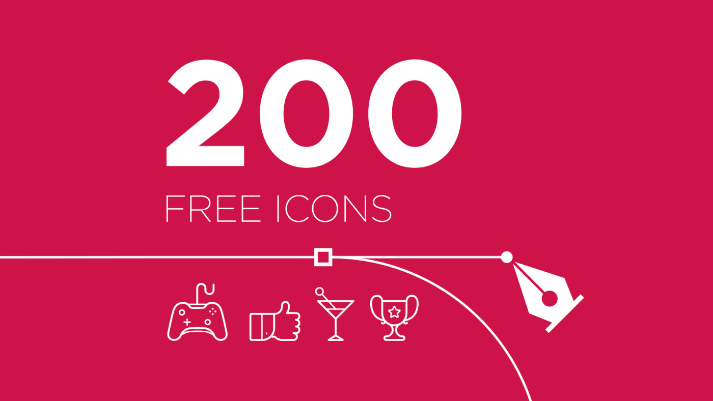 Free Download: 200 Perfect Icons