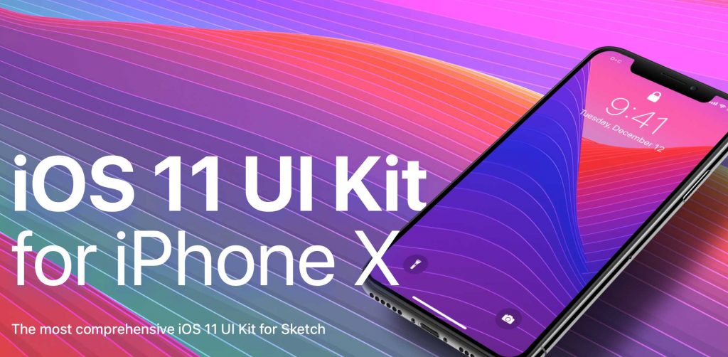 Free Download: iOS 11 UI Kit for iPhone X