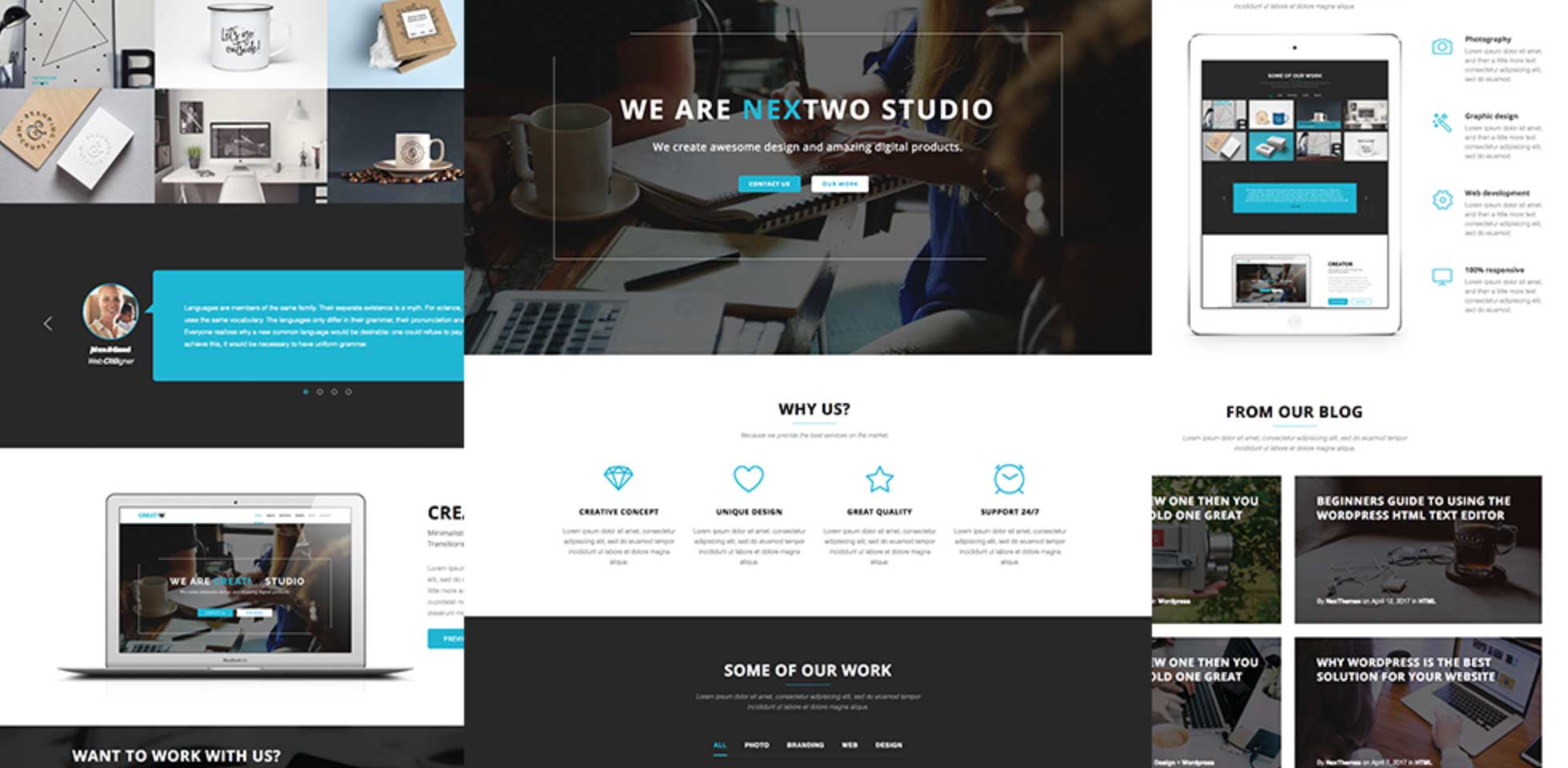 Free Download: Nextwo Business Sketch Template