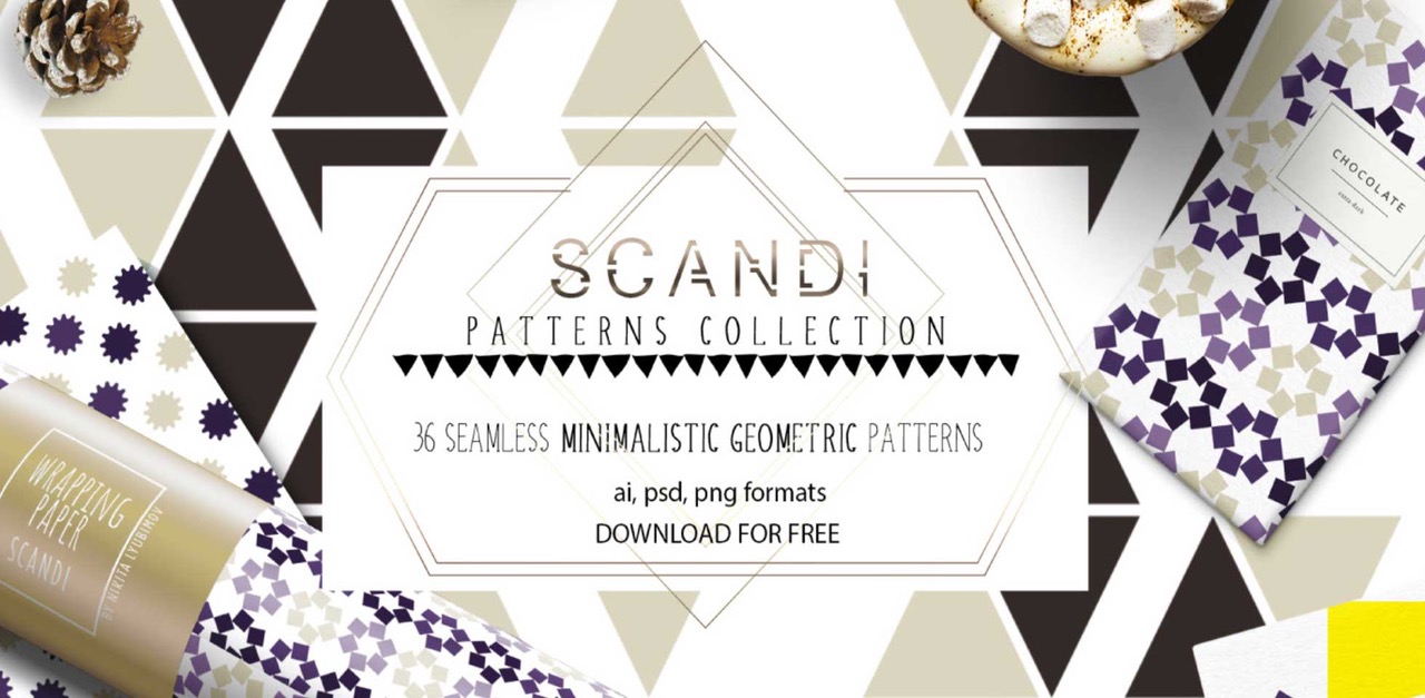 Free Download: Scandi Patterns Collection
