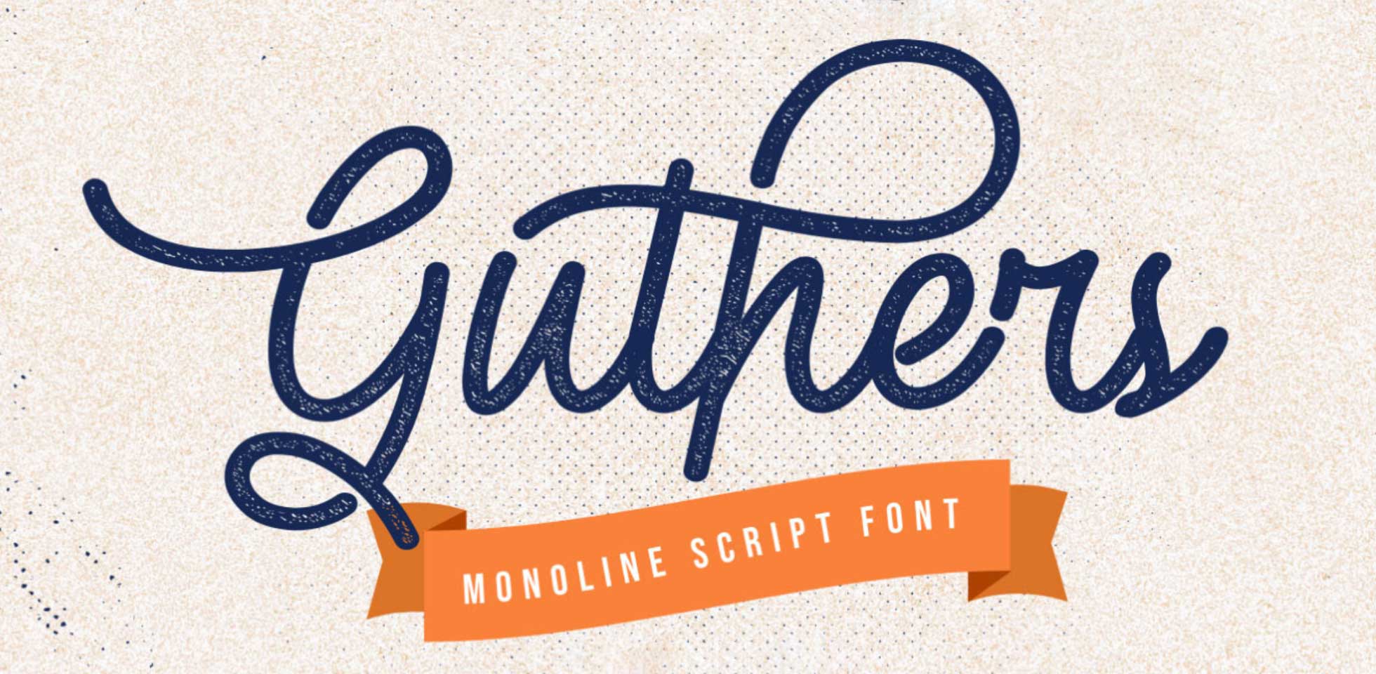 Free Download: Guthers Font