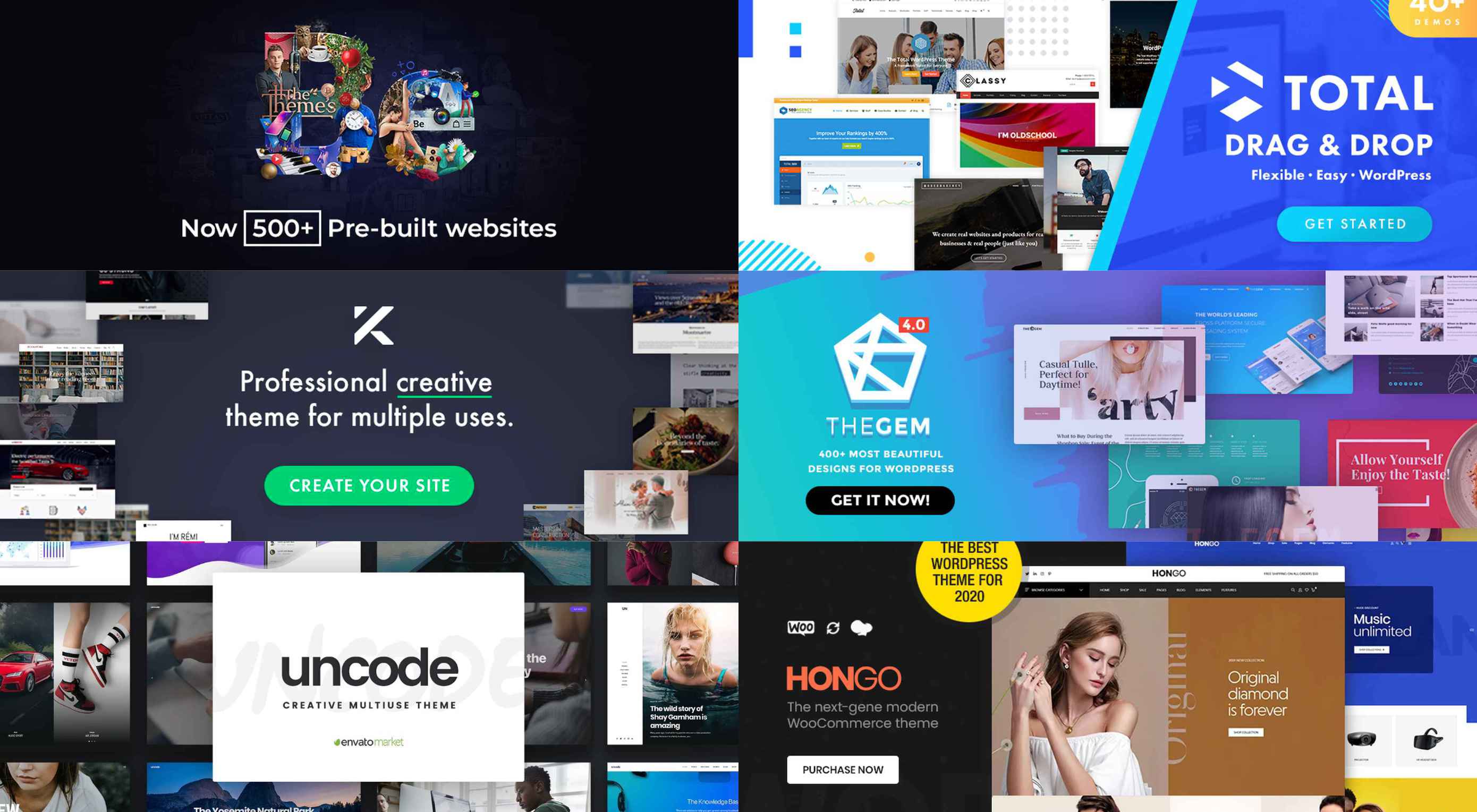 8 of the Top WP Multipurpose Themes That You Can Use