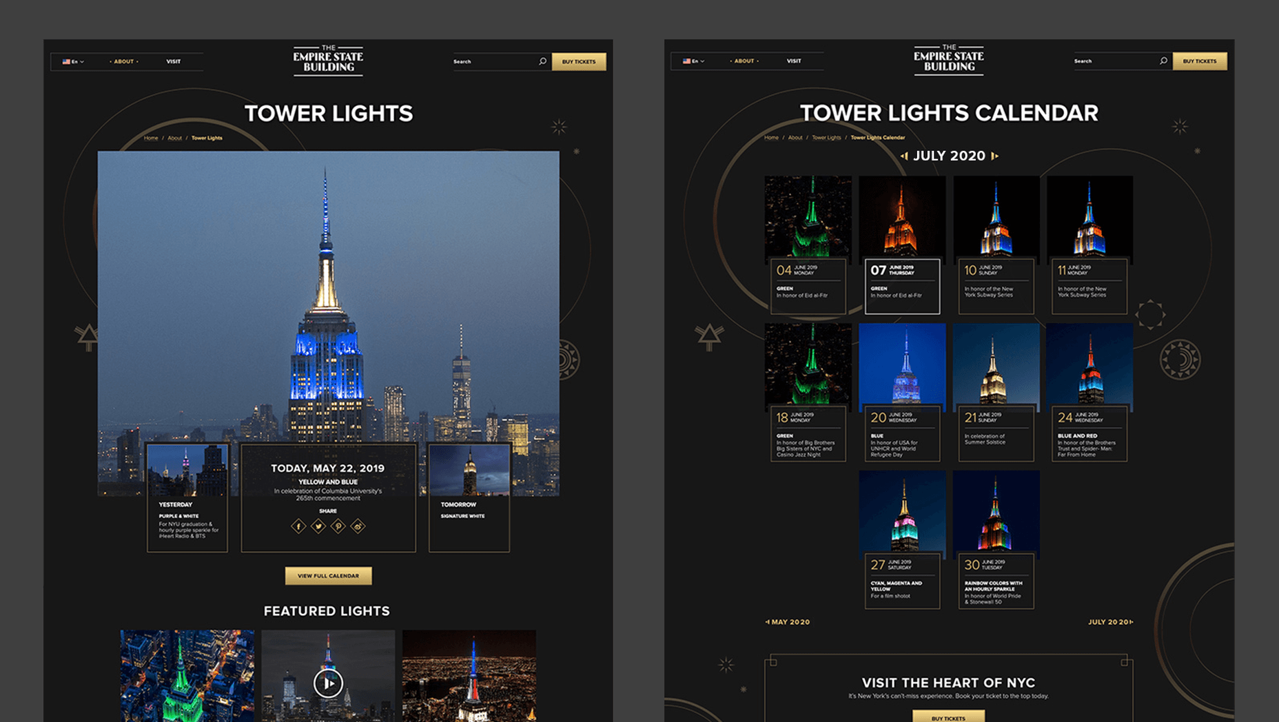 Empire State Building Website Redesign