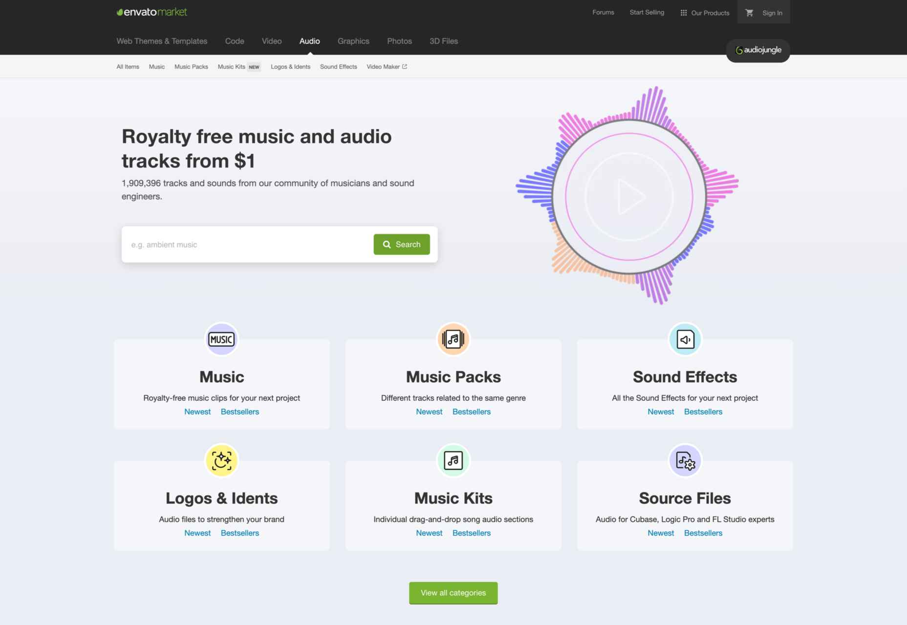 10 Great Places to Find Music for Videos | Webdesigner Depot 2