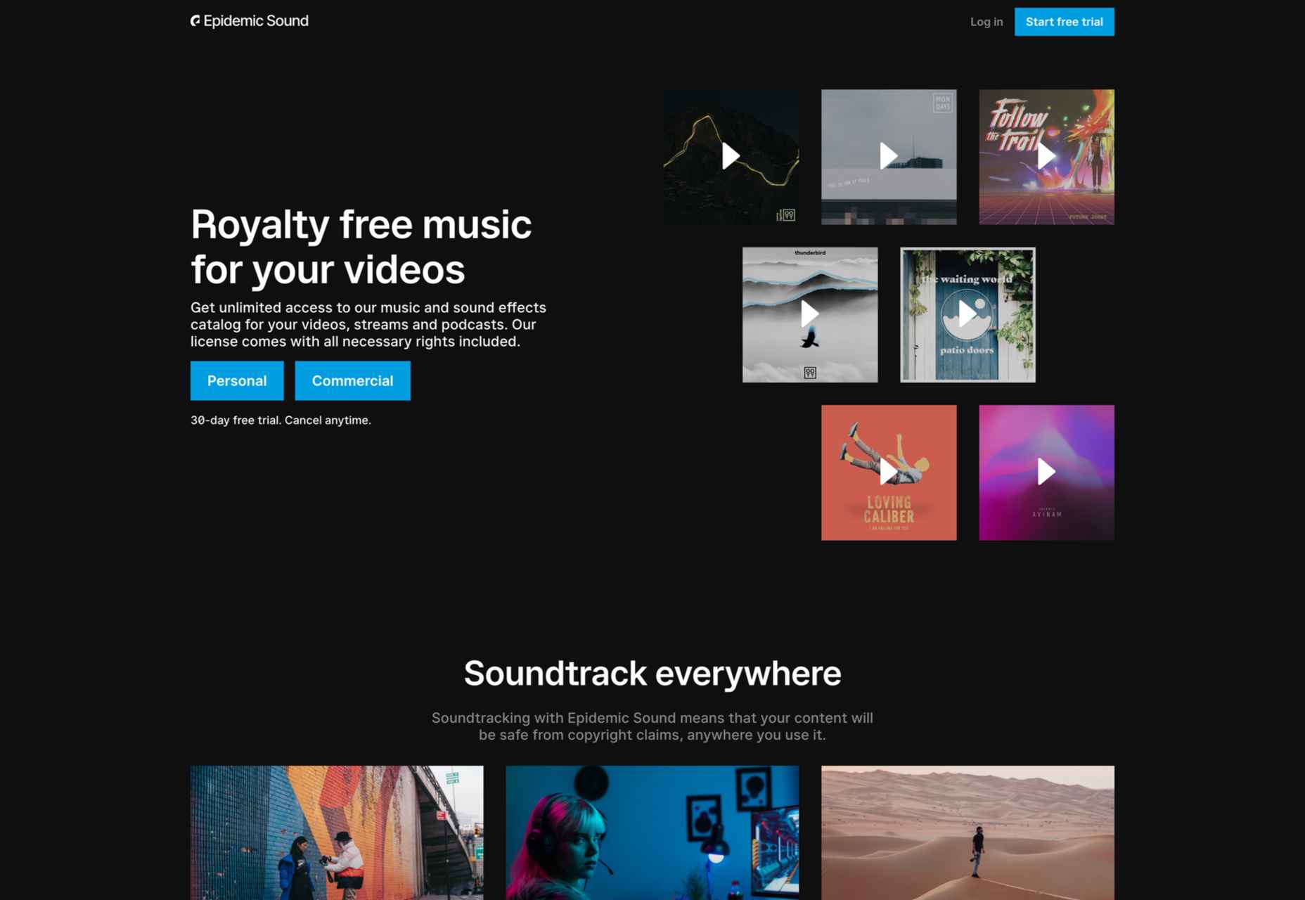 10 Great Places to Find Music for Videos | Webdesigner Depot 7