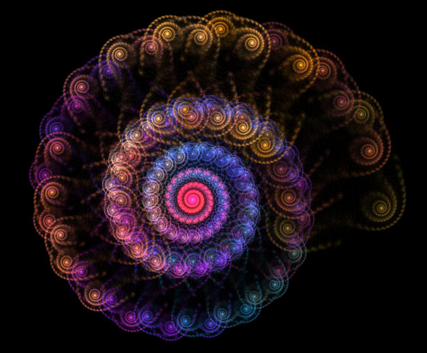40 Beautiful Examples of Fractal Designs Created with Apophysis -  gorgons_emblem