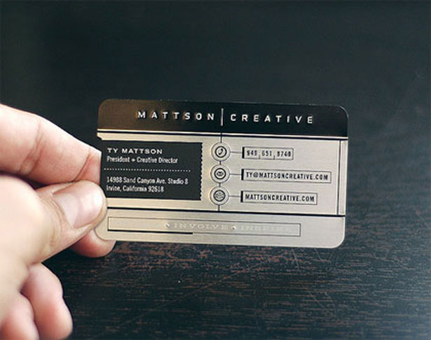 Diseños creativos para tarjetas de presentación