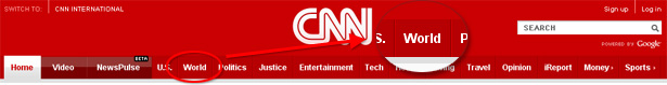 CNN.com beveled edges