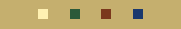 color combination with brown, fourth variation