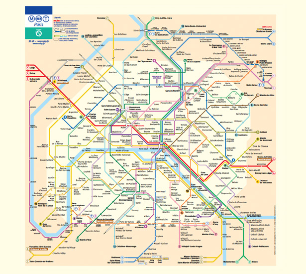 Design Around the World: Metro Maps | WDD