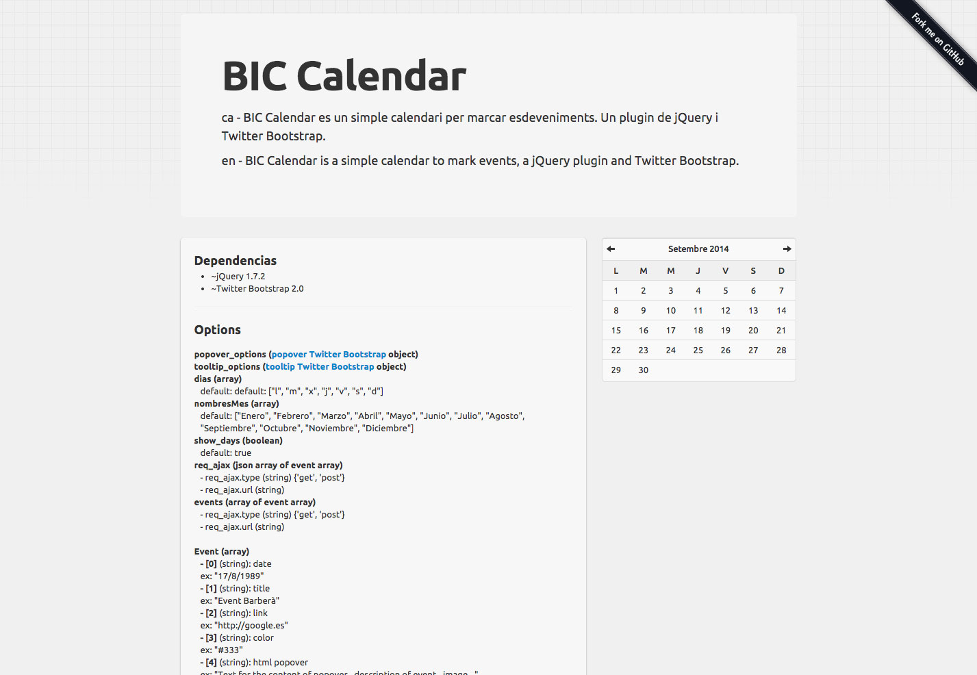 bic calendar