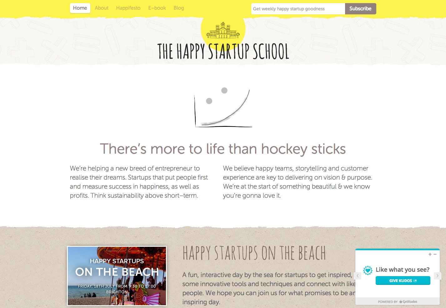 the happy startup school