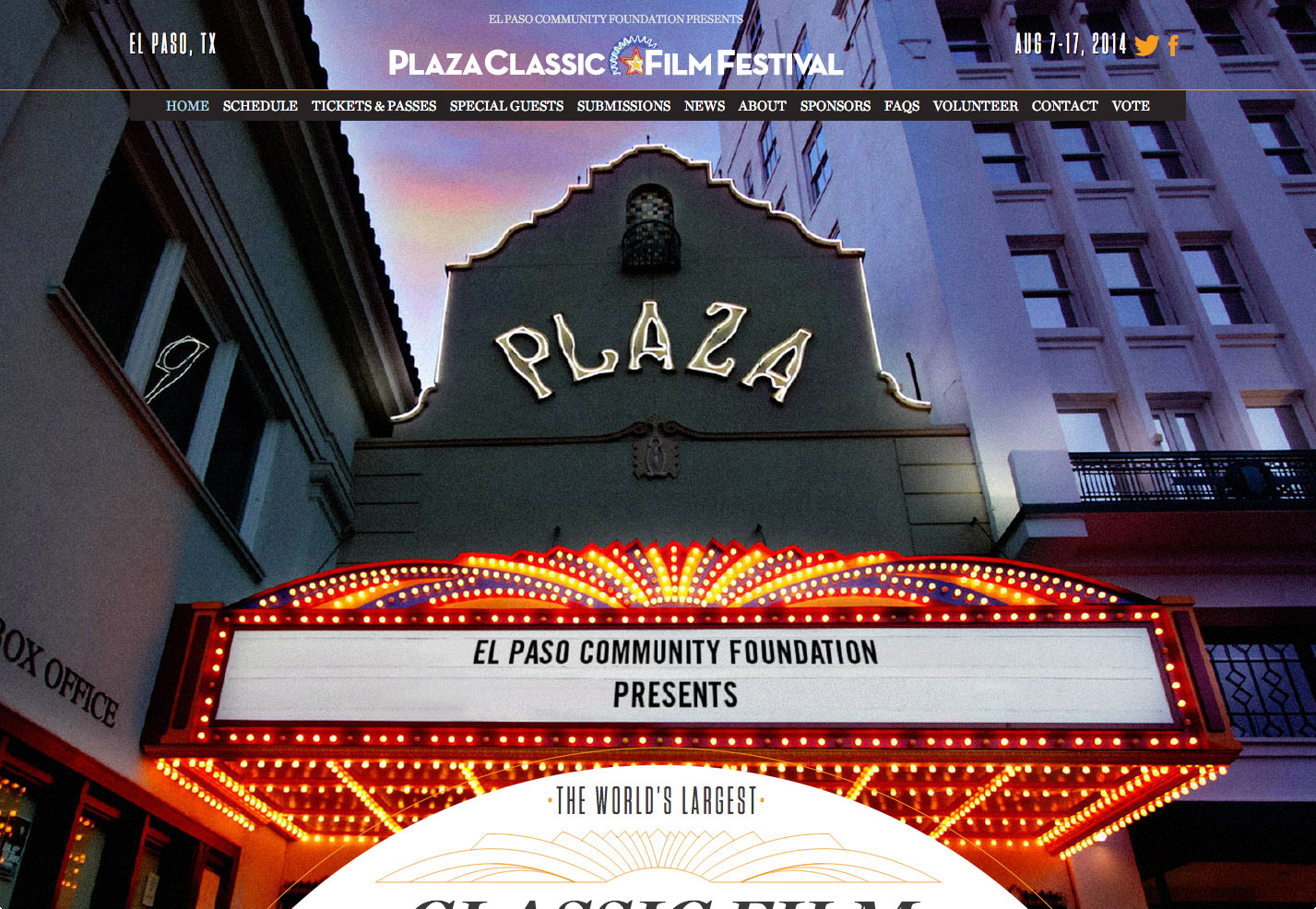 plaza classic film festival