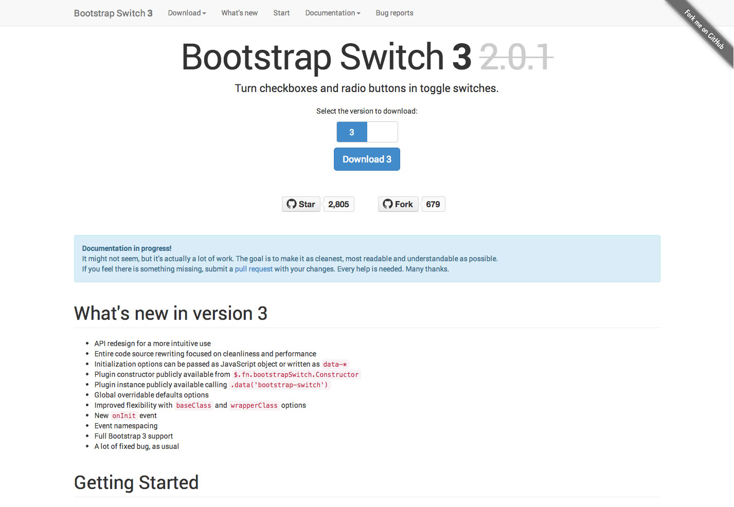 bootstrap switch