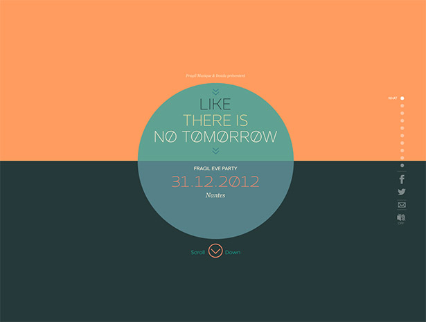 like there is no tomorrow