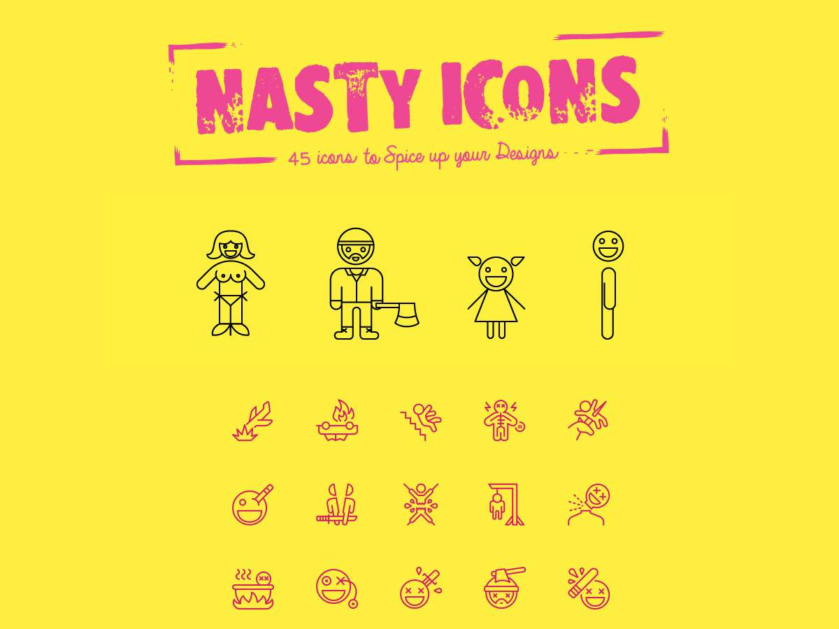 nasty icons