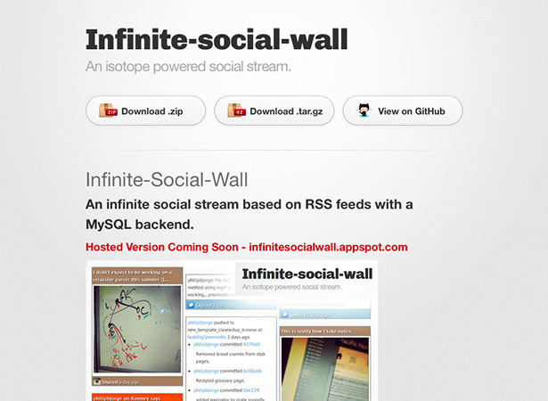 infinite-social-wall