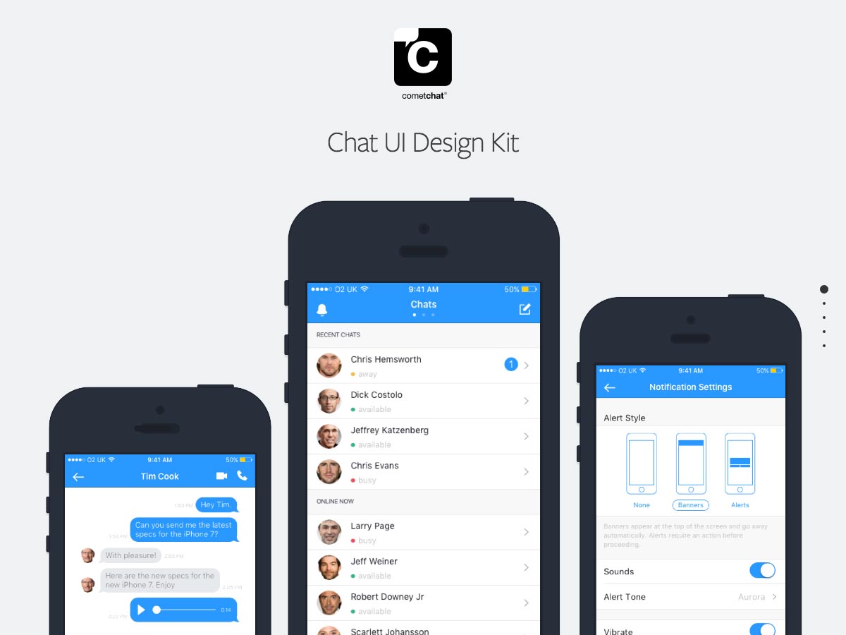 chat ui design kit
