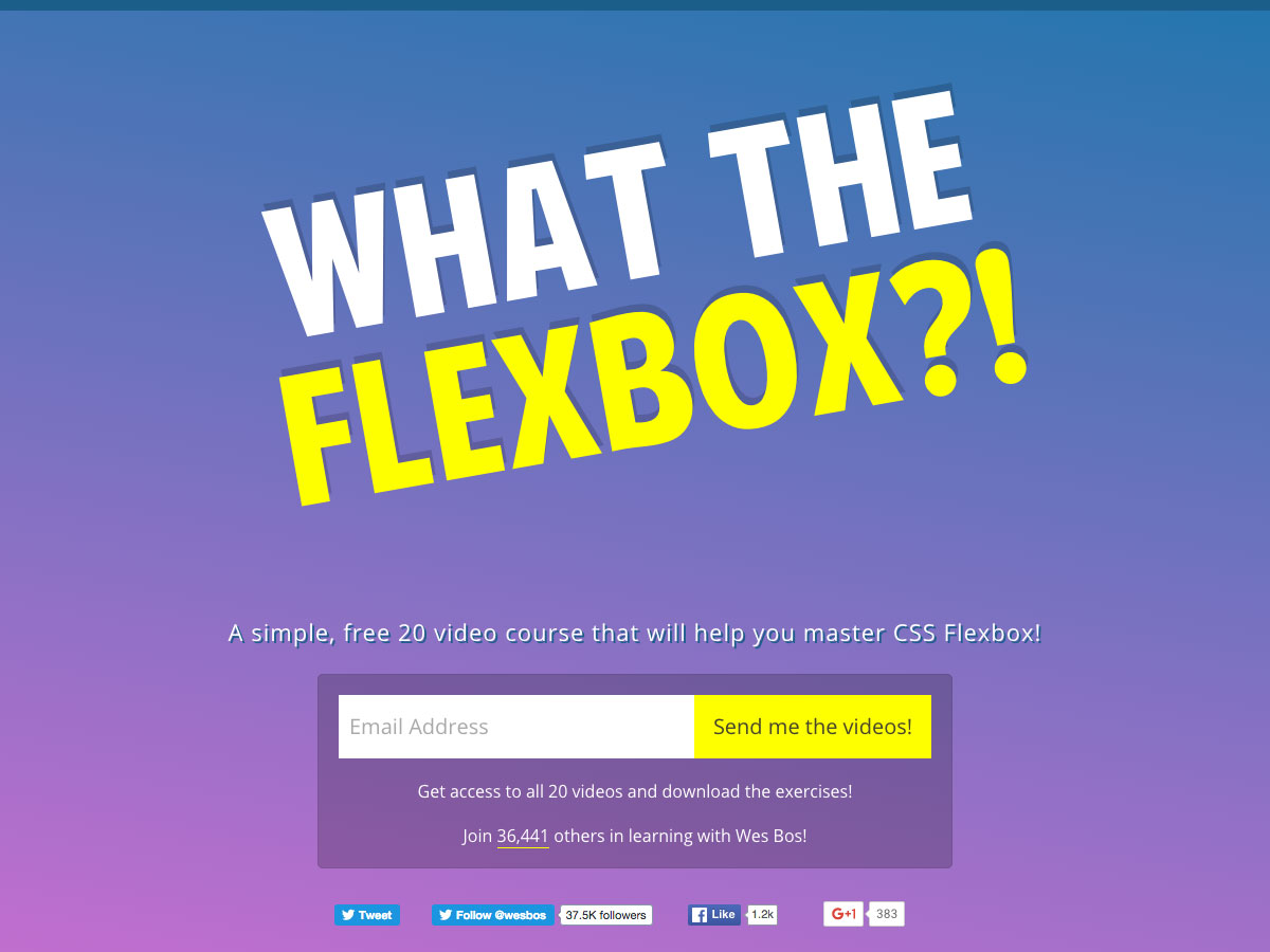 what the flexbox