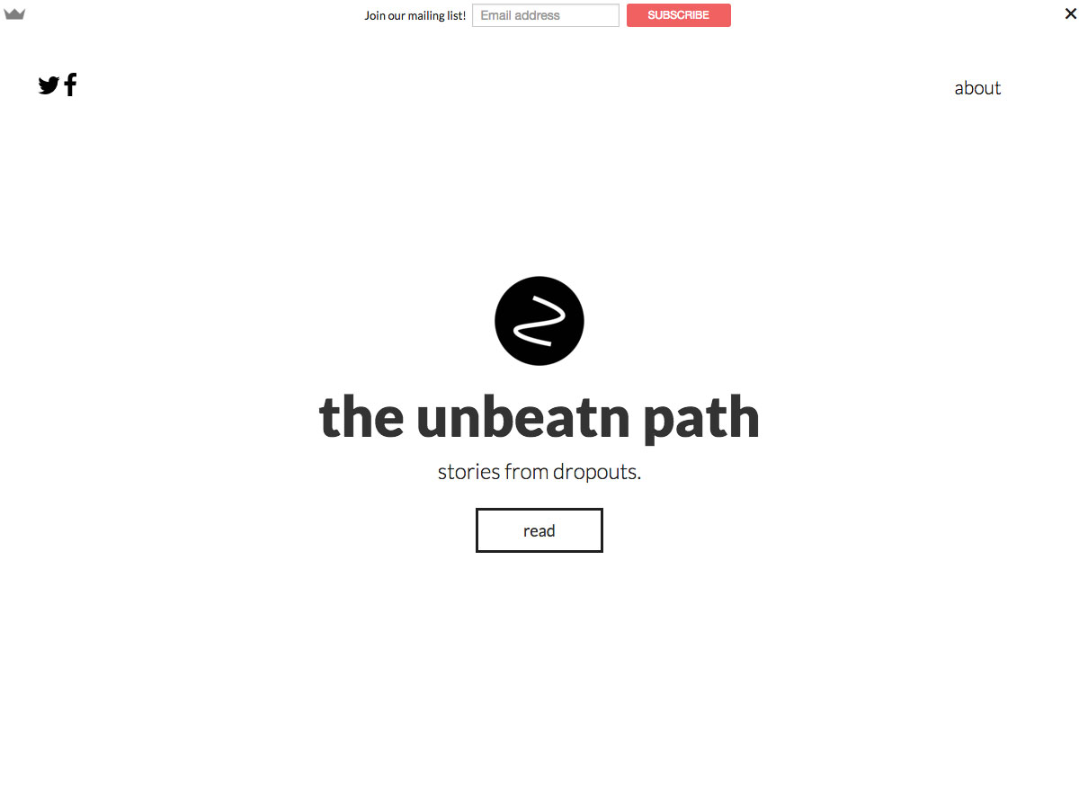 the unbeatn path