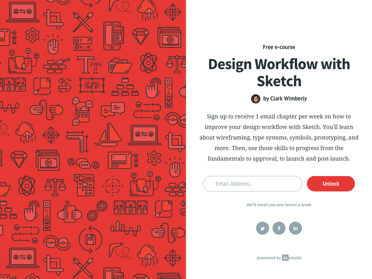 Design workflow with sketch