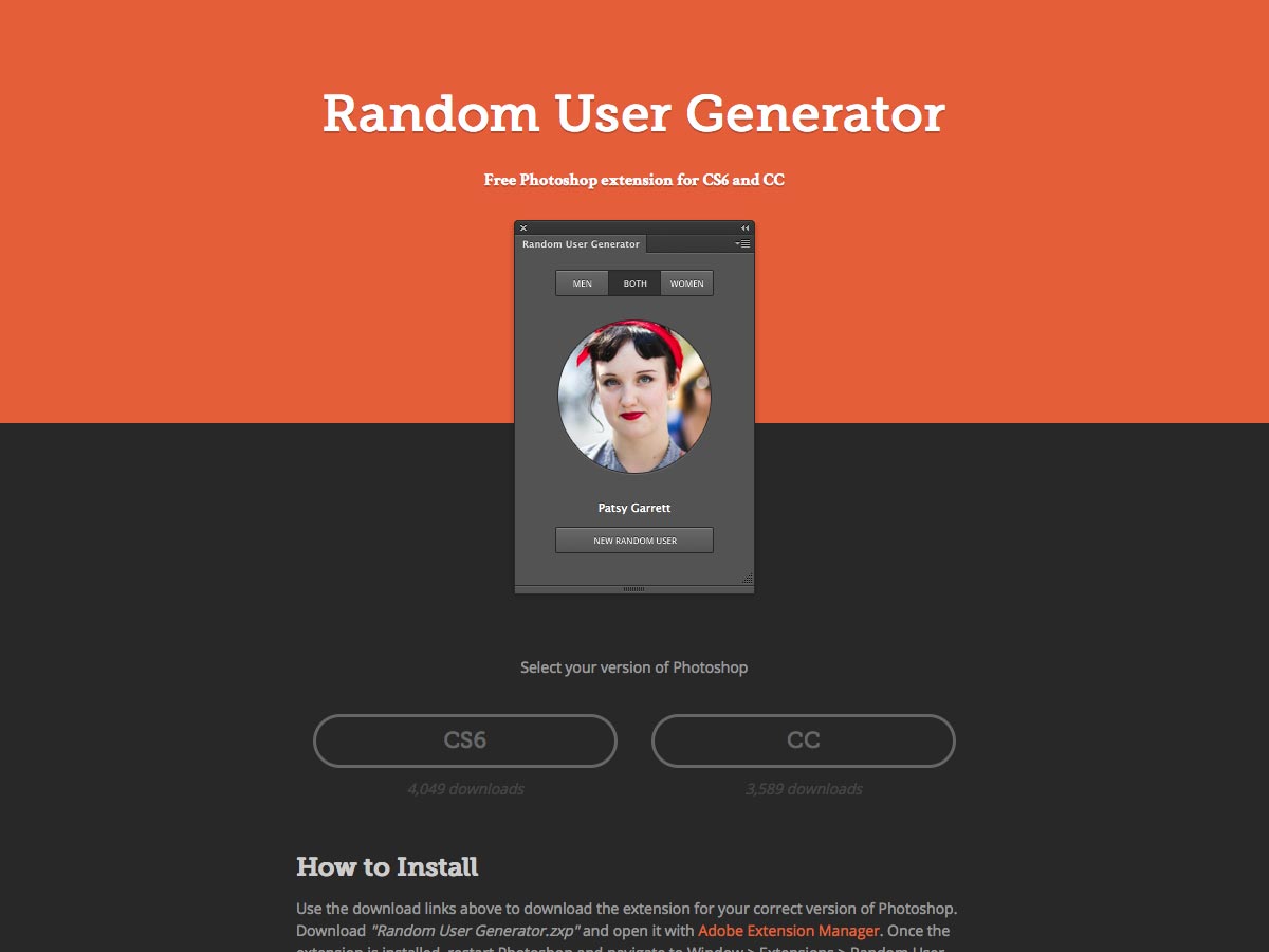 random user generator