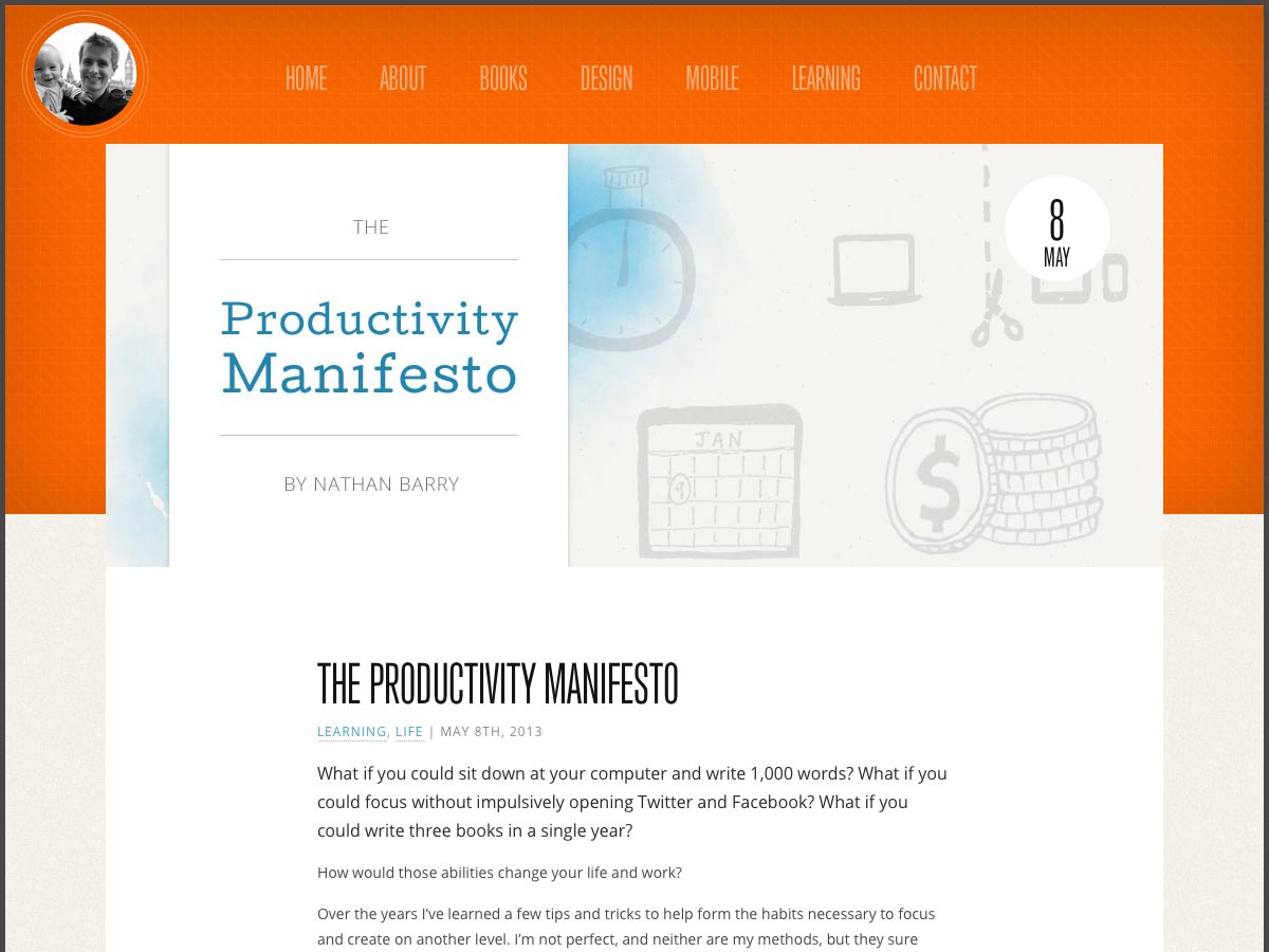 productivity manifesto