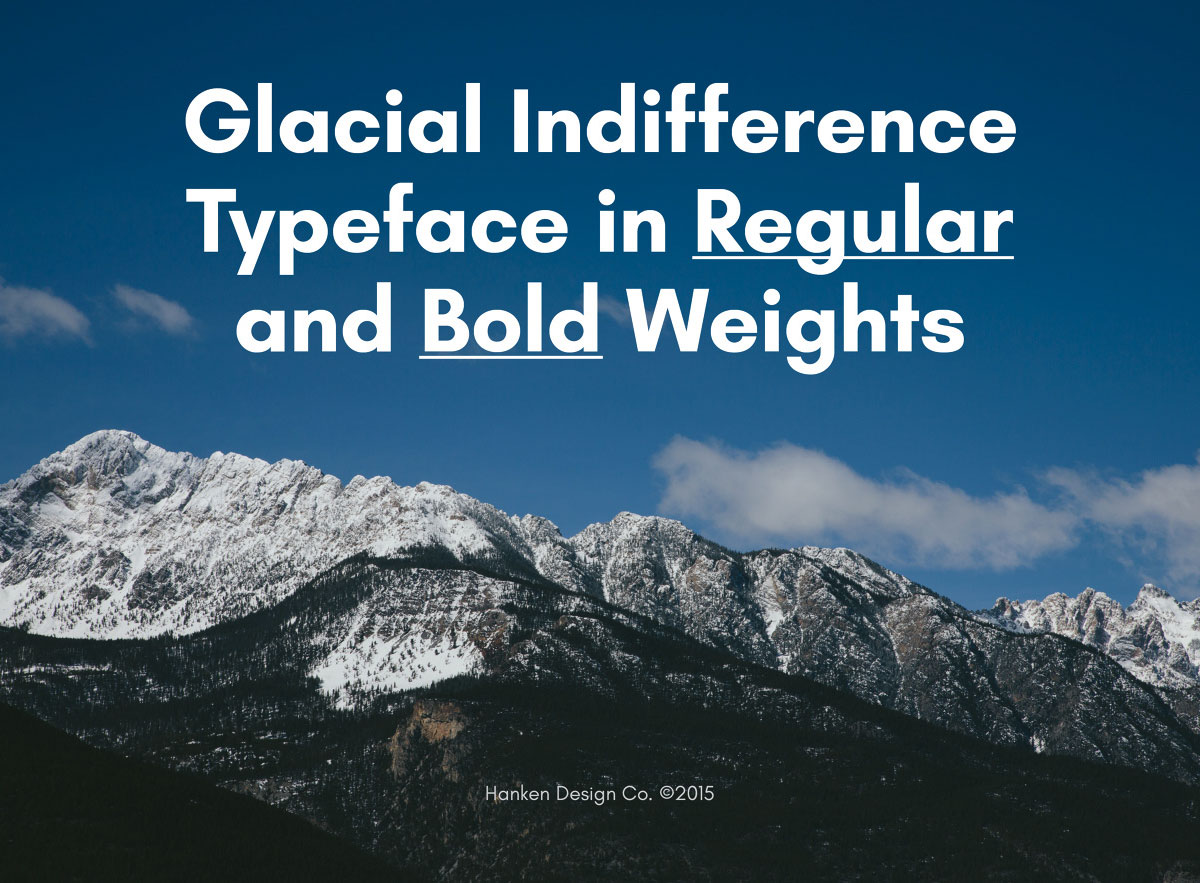 glacial indifference