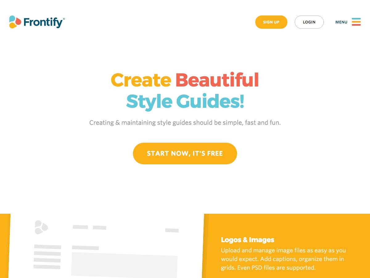 frontify style guide