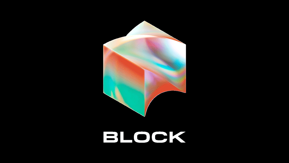 Block the logo.
