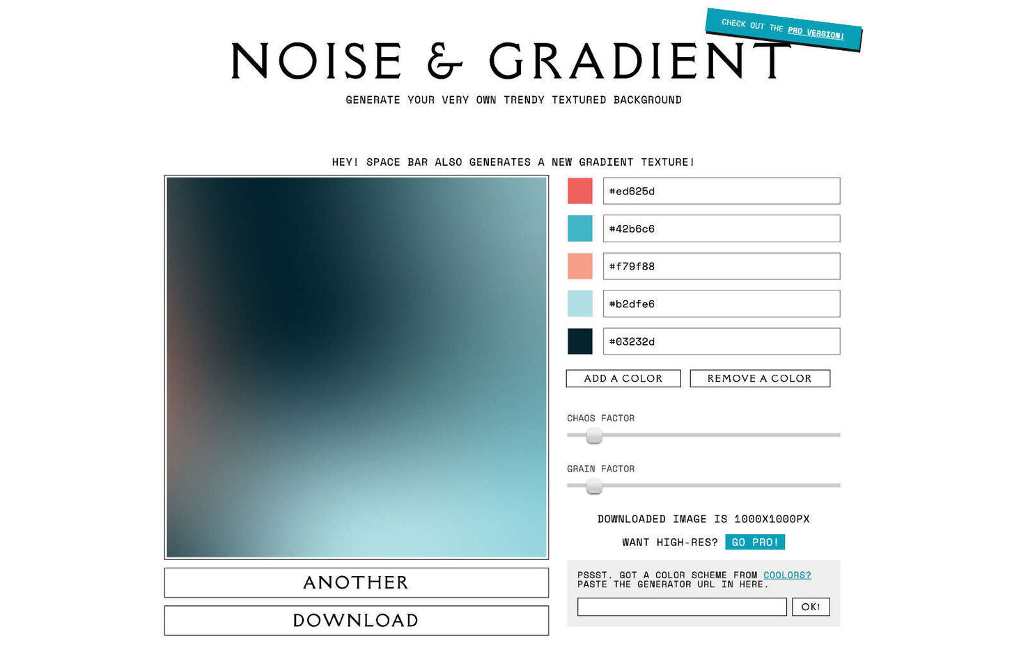 Noise & Gradient